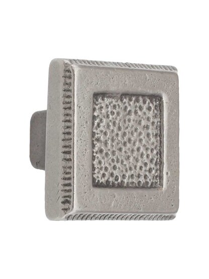 Britannia Inset Cabinet Knob - 1 5/16 inch Square.